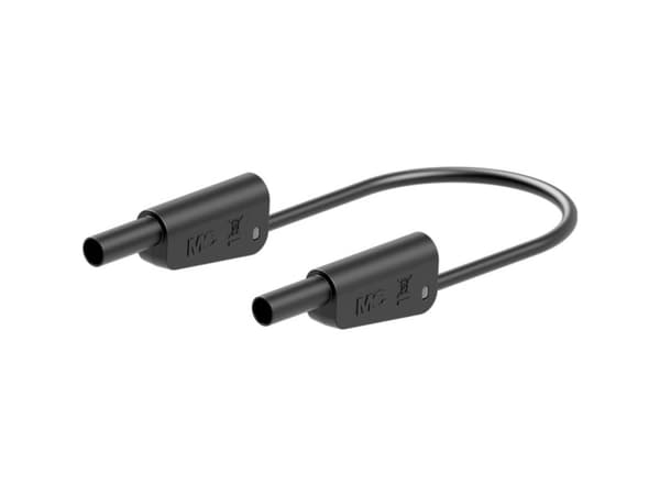 Stäubli SLK-4N-S10 Prøveledning [ - ] 75 cm Sort 1 stk