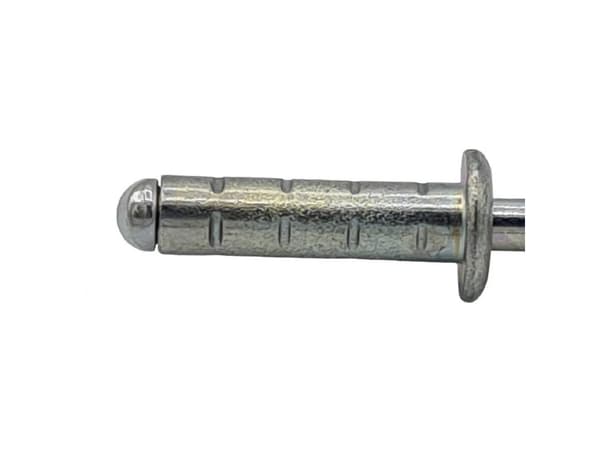 Gesipa 4007081720083 Åben blindnitte (Ø x L) 4 mm x 10 mm 4 mm Rustfrit stål V2A Aluminium Aluminium PolyGrip® 500 stk