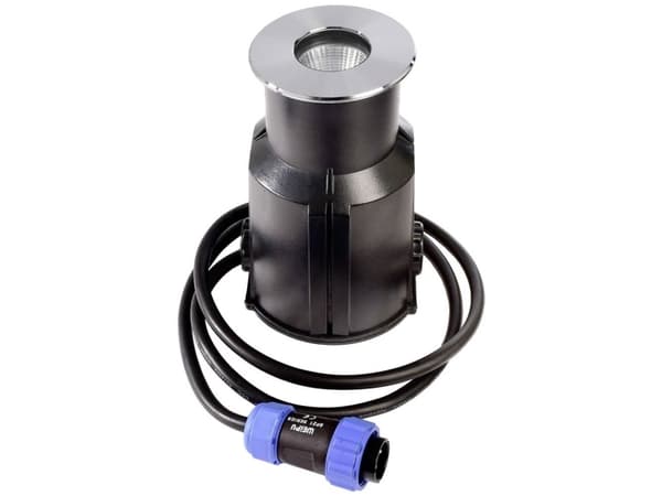 Deko Light Easy COB Round III WW 730469 Gulvindbygningsbelysning LED indbygget LED (RGB) G (A - G) 5.50 W Sølv