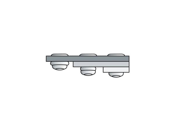 Gesipa 4007081700016 Åben blindnitte (Ø x L) 3.2 mm x 8 mm 3.2 mm Stål Aluminium Aluminium PolyGrip® 1000 stk