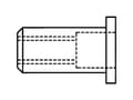 Pikkukuva 2 / 2: Blindnietmuttern GESIPA M5 7x13,5 mm Alu