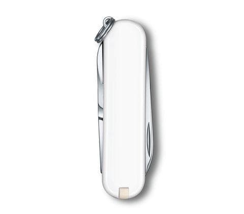 Victorinox 0.6223.7G, Fällkniv med låsblad, Kniv med flera verktyg, Drop point, ABS synthetics, Vit, 7 verktyg