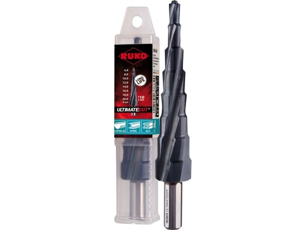 Wiertło Sourcing Step drill RUKO ULTIMATECUT HSS O6-20mm