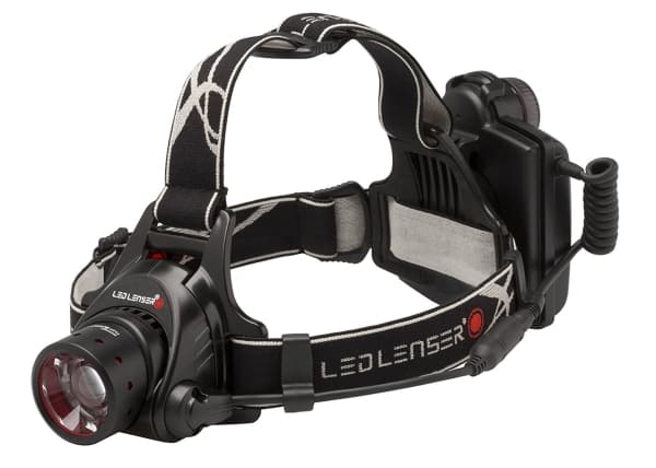 LEDLENSER Genopladelig pandelampe med lystyrke på 1000 lumen. Lev.inkl. Li-Ion batteryi. IPX4