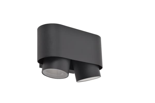 Lutec Cypres Wall Down 2Xgu10 Grey 6604003118