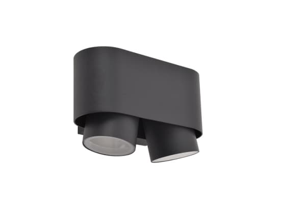 Lutec Cypres Wall Down 2Xgu10 Grey 6604003118
