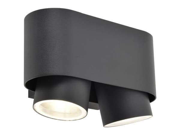 Lutec Cypres Wall Down 2Xgu10 Grey 6604003118