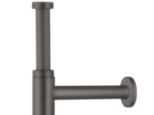 hansGrohe Flowstar S design vattenlås, borstad svart krom