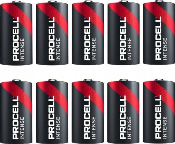 PROCELL Intense - Batteri 10 x D - alkaliskt