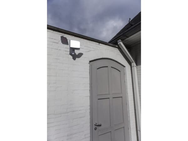 Lutec SUNSHINE 6925604345 Solcelle-udendørs vægbelysning med bevægelsessensor 11.00 W Naturlig hvid Antracit