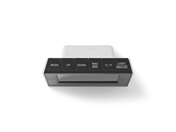 Nedis WEST404BK, Sort, Hvit