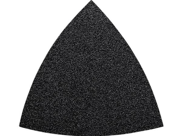 Fein 63717089016 Delta slippapper med kardborreband, olåst Kornstorlek 220 Hörnstorlek 80 mm 50 st
