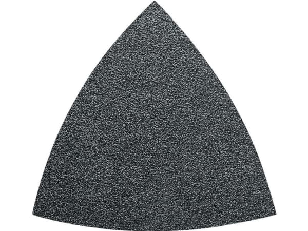 Fein 63717089016 Delta slippapper med kardborreband, olåst Kornstorlek 220 Hörnstorlek 80 mm 50 st