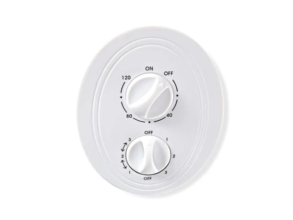 Nedis FNTR11CWT40, Husholdningstårnvifte, Hvit, Gulv, Plast, 1,5 timer, 1,8 m
