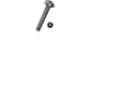 Pikkukuva 2 / 2: Dresselhaus 0470/001/02 5x40, Ruuvi, Sinkkipinnoitettu teräs, M5, Kiertopää, Metallinen, 4 cm