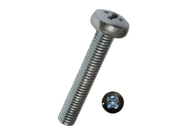 Dresselhaus 0470/001/02 5x30, Skruv, Förzinkat stål, M5, Pan head, Metallisk, 30 mm