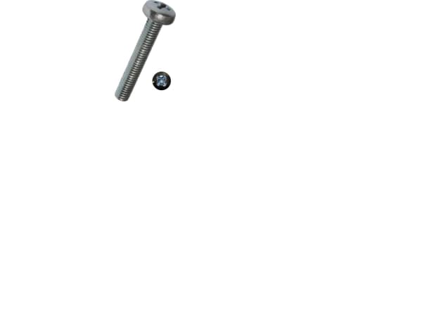 Maskinskrue M3x50mm DIN 7985panhoved, elforzinketPhillips kærv PH1 - (100 stk.)
