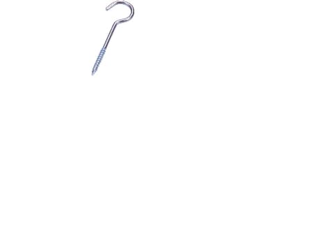 Kattokoukku 80mm Ø3,9mm kierteen pituus 20mmSinkitty - (100 kpl)