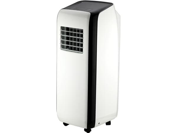 INVEST LIVING Bärbar luftkonditionering med kylkapacitet 2,6 kW 230V (endast kylfunktion) med LED-display, energiklass A.