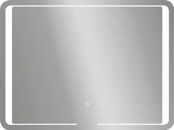 Csslr Plus LED-valopeili 800 x 600 x 30 mm integroidulla LED-valaistuksella 10,24W, IP20, energialuokka A, värilämpötila: 4000-4350K
