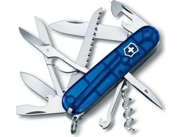 Victorinox Huntsman blue pocket knife