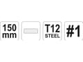 Pikkukuva 2 / 2: METALLITYKIN 150mm #1 FLAT