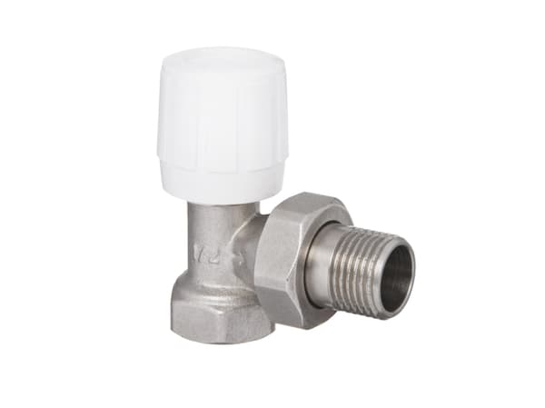 Invena Corner patteriventtiili 1/2" teräsputken ruuviliitännällä CZ-50-K15