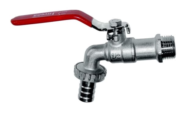 Invena Kulekran med beger for 1/2" slange - ZW-64-015