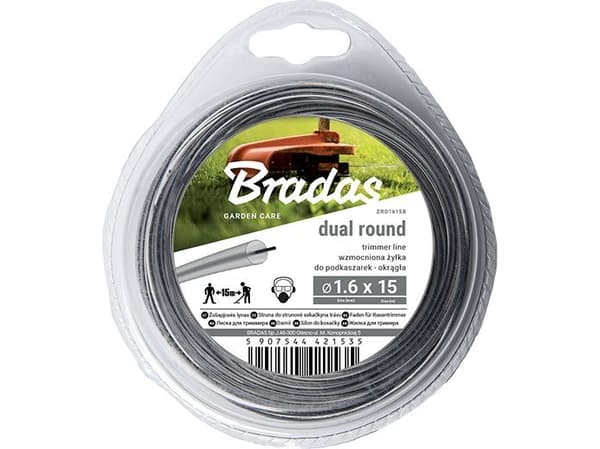 Bradas CUTTING LINE RIPPER DUAL 2.0*15m/ROUND/BL.