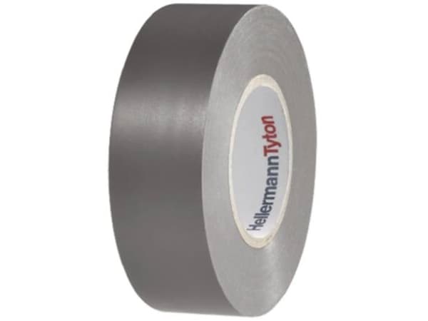 TAPE PVC GRÅ 19MMX20M.