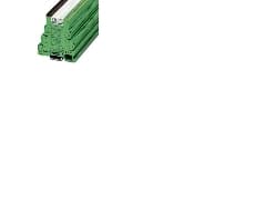 PHOENIX CONTACT PLC-interface, bestående af grundklemme PLC-BSC.../21 med skruetilslutning og stikbart minirelæ med effektkontakt24V AC/DC