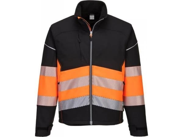Portwest Porwest SAFETY SOFTSHELL JAKKE PW375BKO STØRRELSE S