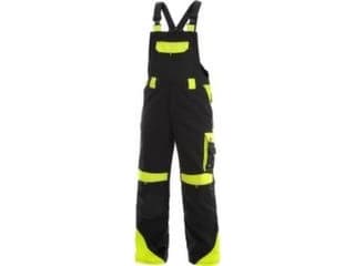 CXS DUNGAREES SIRIUS BRIGHTON SVART/GUL STORLEK 48