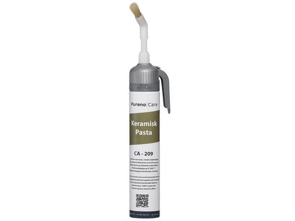 Keramisk pasta med borste 200 ml. Skyddar mot salt, syra och vatten. Klarar mycket höga temperaturer (1000°C)