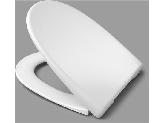 Csslr Plus toiletsæde i hærdet plast til Ifö Sign og Spira toiletter, med rustfri Softclose & Quick Release beslag