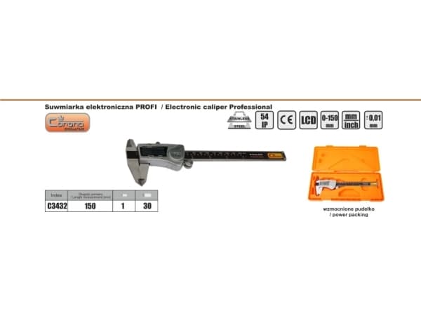 Corona elektroniskt kalibreringsmått Profi 150mm (C3432)