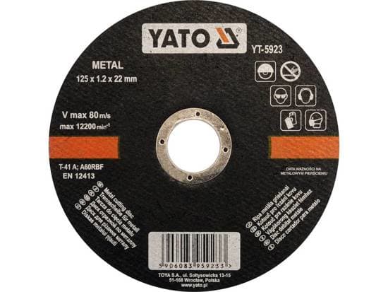 Yato YT-5923, 12,5 cm, 1 styck