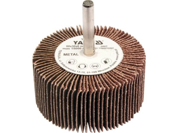 Yato YT-83365, Sliphjul, Metall, Gjuten aluminium, Aluminiumoxid, 15000 RPM, Rund