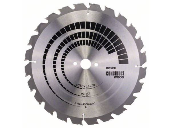 Bosch RUNDSAVKLINGE CONST WOOD350X3,5X30MM 24T
