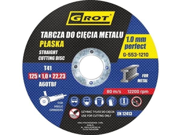 Blade FLAT SHIELD T1A 125 * 1.0 * 22 KOPLET 10 PCS