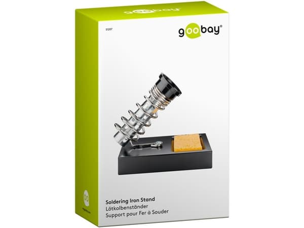 Goobay 51207, Lödställ, Goobay, Svart, Silver, 1 styck, 130 mm, 87 mm