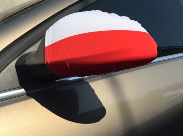 Enero Bilflagga för speglar Polen
