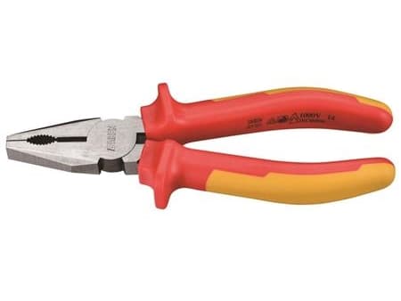 Kombinationstang 200mm 1000V LAUS med to-komponentsgreb. Til arbejde på emner med op til 1000V, IEC 60900 og VDE godkendt