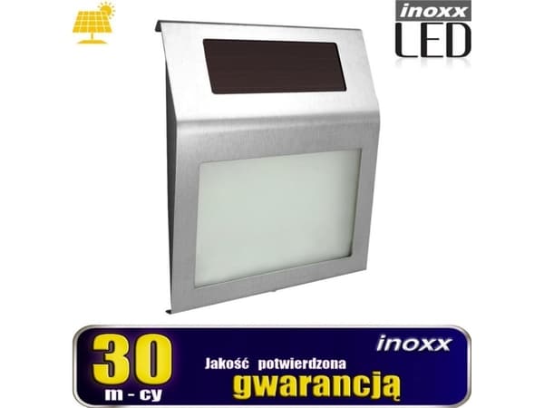 Nvox LED solcellelampe med opplyst husnummer