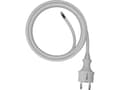 Miniatyrbild 4 av 4: AWTools AWTOOLS CABLE WITH PLUG 2m 2x1.5 WHITE H05VV-F