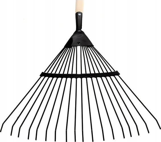 LEAF RAKE TREHÅNDTAK - STANG L-130 X3 (1/5) BEST GARDEN BEST-X3-01-DP22