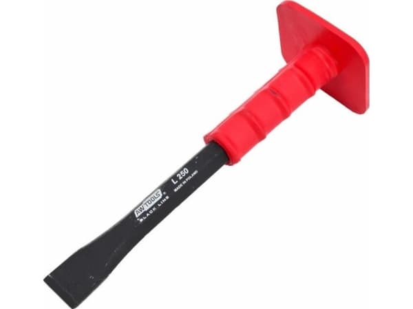 AW-Tools AWTOOLS MURMEISEL MED SKJELD 200 mm Sort LINJE
