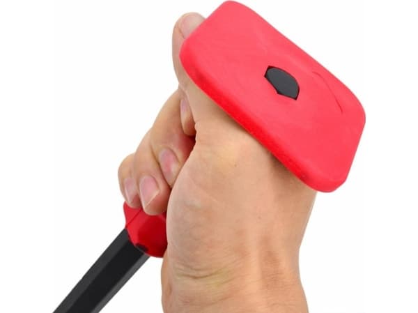 AW-Tools AWTOOLS MURMEISEL MED SKJELD 200 mm Sort LINJE