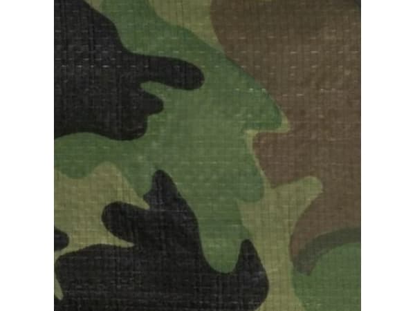 Presenning Bradas CAMOforest kamuflasjepresenning 3 x 4m 90 g.