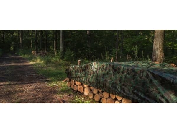 Presenning Bradas CAMOforest kamuflasjepresenning 3 x 4m 90 g.